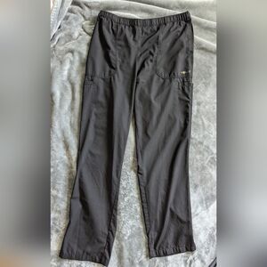 Large Black Carhartt Scrub Set- includes top and pants